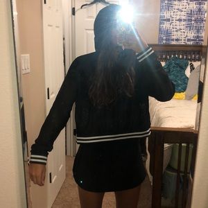 Demi lovato fabletics mesh sport hoodie